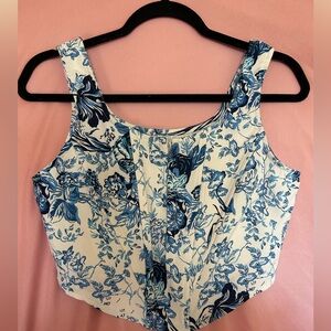 crop corset top